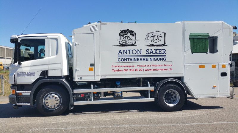 Containerreinigungs-Team
